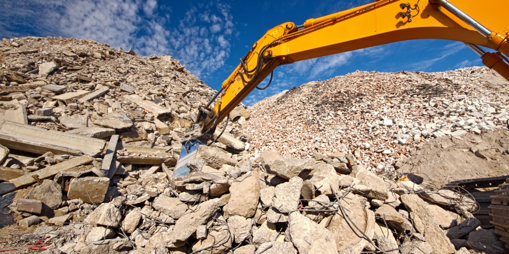 Concrete Recycling Center in Camden County, NJ